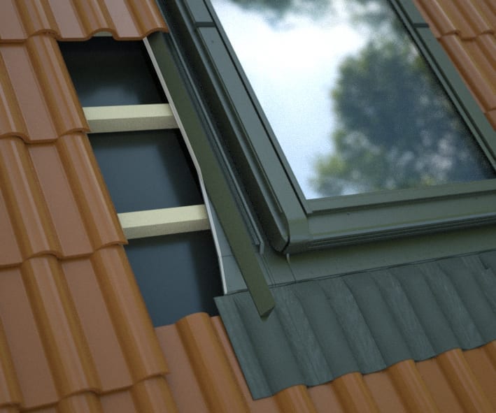 KOLNIERZ-H H9 - for high profiled roofing material